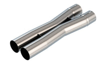 Load image into Gallery viewer, Borla 2.75in Universal X-Pipe 3.66in Inlet Centerline 4.05in Outlet Centerline 26.98in OAL - 621105