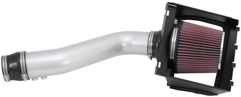 K&N 12-13 Ford F150 3.7L V6 Black High-Flow Performance Intake - 77-2585KS