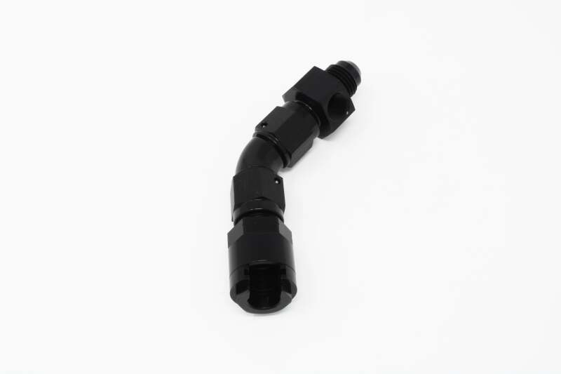 Aeromotive VaporWorx Fuel Module Outlet Kit - 45 Degree 3/8in Female to AN-06 Flare & 1/8in NPT Port - 65602