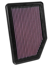 Load image into Gallery viewer, K&amp;N Replacement Panel Air Filter for 15-16 Honda CR-V 2.4L - 33-5031