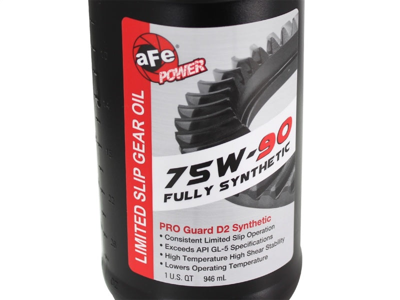 aFe Power Cover Rear Differential w/ 75W-90 Gear Oil Dodge Diesel Trucks 03-05 L6-5.9L - 46-70092-WL