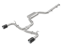 Load image into Gallery viewer, aFe MACH Force-Xp 3 IN to 2-1/2 IN Stainless Steel Cat-Back Exhaust Carbon Volkswagen GTI 15-17 - 49-36418-C