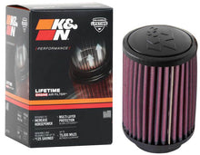 Load image into Gallery viewer, K&amp;N Universal Rubber Filter 2.125in Flange ID 3.5in Base OD 3.5in Top OD 5in Height - RB-0510