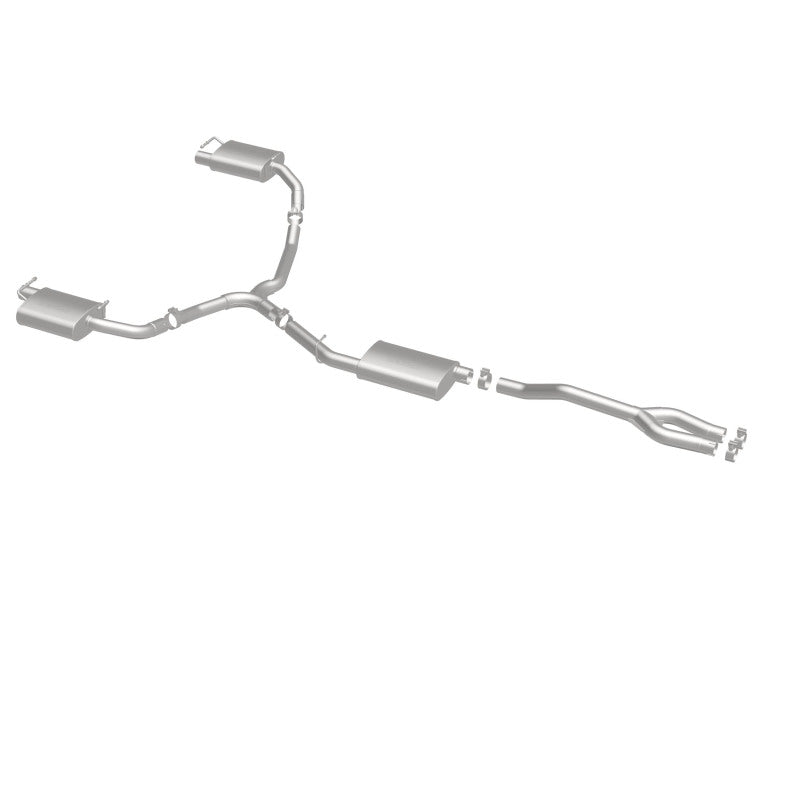 MagnaFlow Cat-Back SS Dual Split Rear Exit 2015 Dodge Charger/Chrysler 300C 3.6L V6 (Uses OEM Tips) - 19225