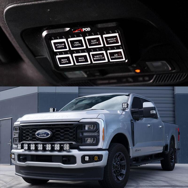 sPOD 2023+ Ford F250/F350 Super Duty HD BantamX Vehicle Power Management Kit - 870141