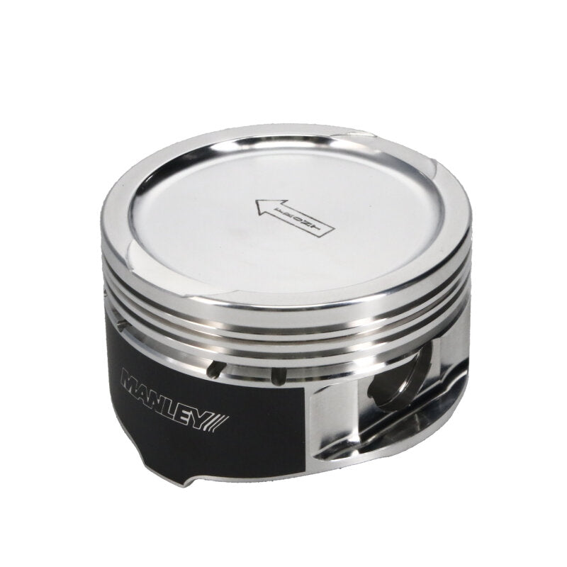 Manley Ford 4.6L Modular V8 Piston Set - 3.700in Bore 1.200in CH, -18.00 CC - 595570CE-8