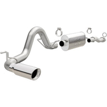 Load image into Gallery viewer, MagnaFlow Cat-Back 2016 Toyota Tacoma 3.5L V6 SS 3in Single Pass Side Exit Rear 4in Tip - 19291