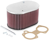 K&N Custom Racing Air Filter Bolt-On for Single or Two Barrel Carburetors - 56-9107