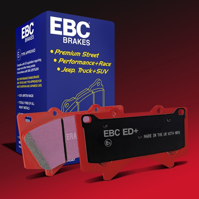 EBC 2018+ Jeep Wrangler (JL) 2.0T Extra Duty Rear Brake Pads - ED93101