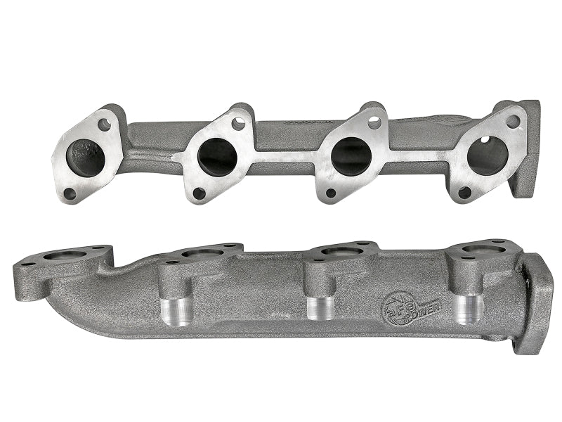 aFe Twisted Steel Power Package Up-Pipes / Manifold 08-10 Ford Diesel Trucks V8 6.4L (td) - 48-33016-PK