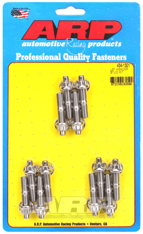 ARP Chevy LS1 Header Stud Kit - 434-1301
