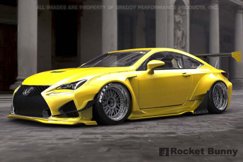 GReddy 2015+ Lexus RC-F Rocket Bunny Full Wide-Body Aero Kit w/o GT Wing - 17010260