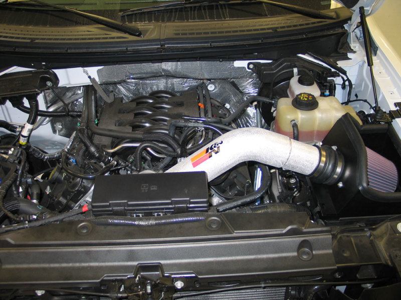 K&N 11 Ford F150 5.0L V8 F/I High Flow Performance Intake Kit - 77-2581KP