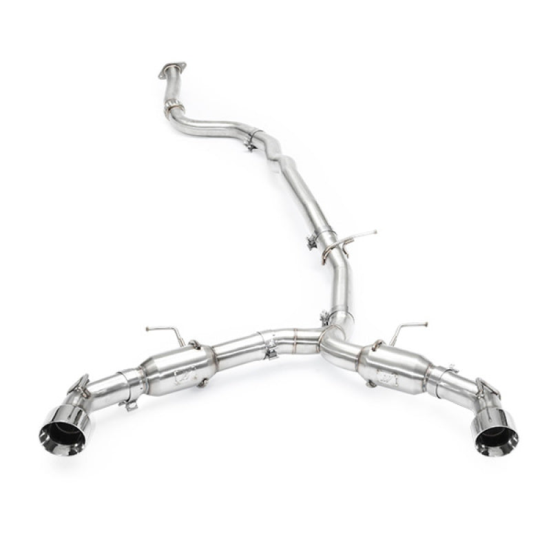 Mishimoto 2016+ Chevrolet Camaro 2.0T Dual Polished Tip Cat-Back Exhaust - MMEXH-CAM4-16DTPP