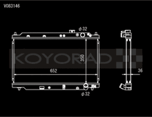 Load image into Gallery viewer, Koyo 94-01 Acura Integra (MT w/ Showa/Denso OEM) Radiator - V083146
