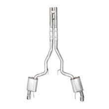 Load image into Gallery viewer, Stainless Works 2024 Mustang GT Catback Dual Tips Legend Sound H-Pipe Performance Connect Exhaust - M24CBHPCL
