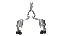 Load image into Gallery viewer, Corsa 2015-2017 Ford Mustang GT 5.0 3in Cat Back Exhaust Black Quad Tips (Xtreme) - 14335BLK