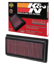 Load image into Gallery viewer, K&amp;N Replacement Panel Air Filter 12-14 Nissan Versa 1.6L 1.031in H x 9.125in OS L x 4in OS W - 33-2479