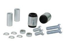Load image into Gallery viewer, Whiteline 09 lancer Ralliart Rear Camber adj kit-control arm upper bushes - KCA329