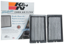 Load image into Gallery viewer, K&amp;N 2018 Jeep Wrangler JL 2.0L/3.6L Cabin Air Filter - 2 Per Box - VF2064