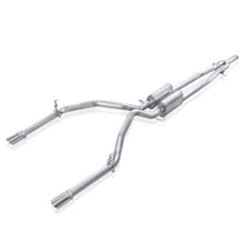 Load image into Gallery viewer, Stainless Works Chevy Silverado/GMC Sierra 2007-16 5.3L/6.2L Exhaust Y-Pipe Under Bumper Exit - CT14CBUBY