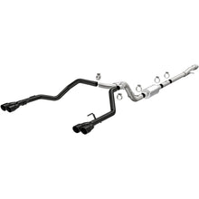 Load image into Gallery viewer, MagnaFlow 2019 Chevy Silverado 1500 V8 5.3L Street Series Quad Split Rear Exhaust w/ Black Tips - 19478