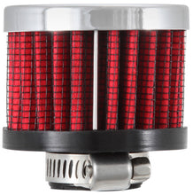 Load image into Gallery viewer, K&amp;N 0.625 inch ID 2 inch OD 1.5 inch H Clamp On Crankcase Vent Filter - 62-1340