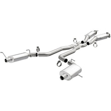 Load image into Gallery viewer, MagnaFlow 12 Jeep Grand Cherokee V8 6.4L Dual Split Rear Exit Stainless Cat Back Performance Exhaust - 15064