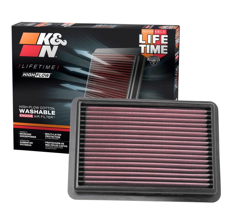 K&N 2019 Mazda 3 2.5L F/I Drop In Replacement Air Filter - 33-5096