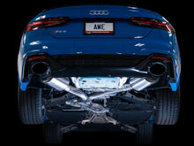 Load image into Gallery viewer, AWE Tuning Audi B9.5 RS5 Sportback Non-Resonated Touring Edition Exhaust - RS-Style Diamond Blk Tips - 3015-33321
