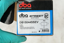 Load image into Gallery viewer, DBA 20-22 Toyota Corolla Hatchback Rear SSEV Street Series Brake Pads - DB15044SSEV