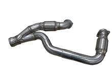 Load image into Gallery viewer, Kooks 2019+ GM 1500 Series Truck 6.2L 3in x OEM Outlet Catted SS Y Pipe Kooks HDR Req - 28633200