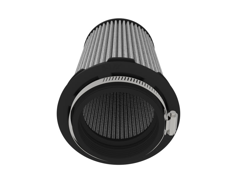 aFe MagnumFLOW Pro DRY S Universal Air Filter 3.5in. F / 5in. B mtm2 / 4.5in. inv T / 7.5in. H - 21-91103