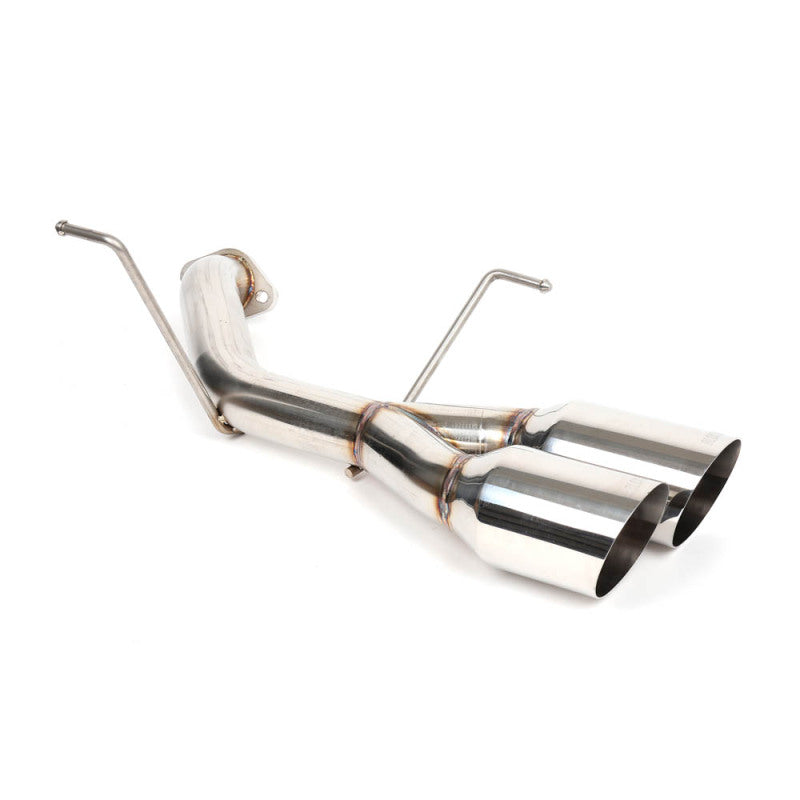 BLOX Racing 2022+ WRX Muffler Delete / Axle Back Single Wall 4in - Polished Tips - BXEX-51106
