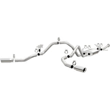Load image into Gallery viewer, MagnaFlow Cat-Back 10-15 Toyota Tundra SC LB / CC SB 4.6L/5.7L V8 SS 2.5 Dual Split Rear 4in Tip - 19232