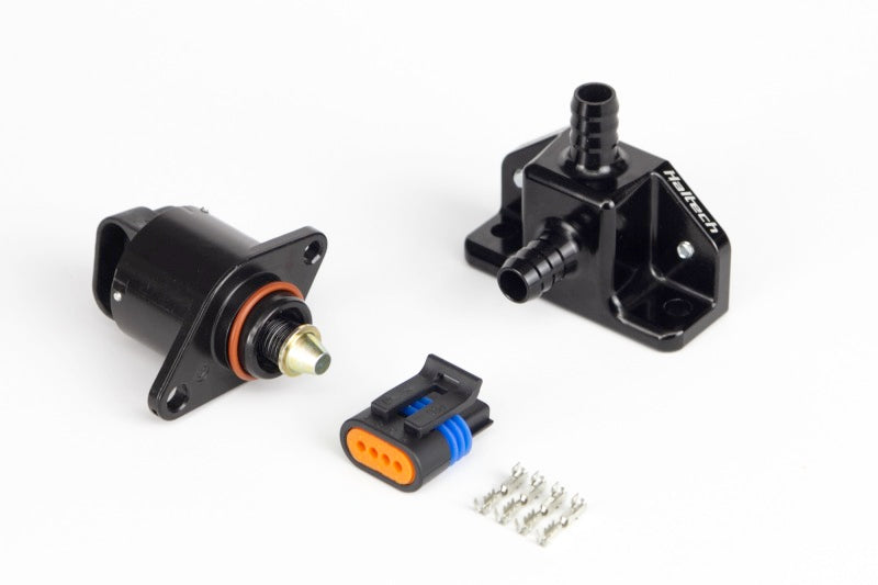 Haltech Billet 2 Port Housing w/2 Screw Style Motor Idle Air Control Kit - HT-020305