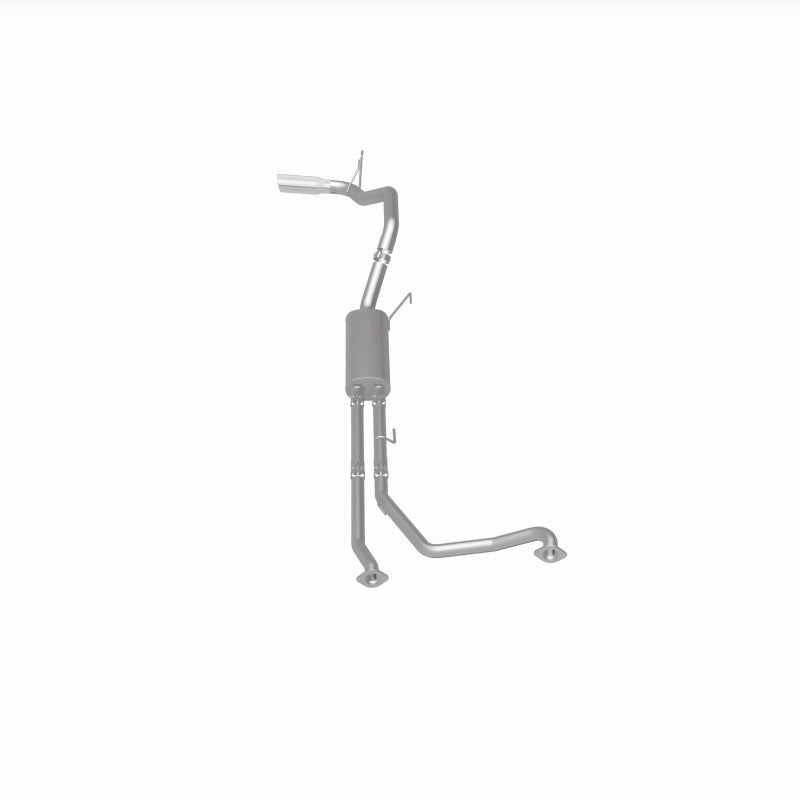 MagnaFlow CatBack 07-15 Nissan Titan V8 LGAS/LFLEX Single MF Polished Stainless Exhaust - 19421
