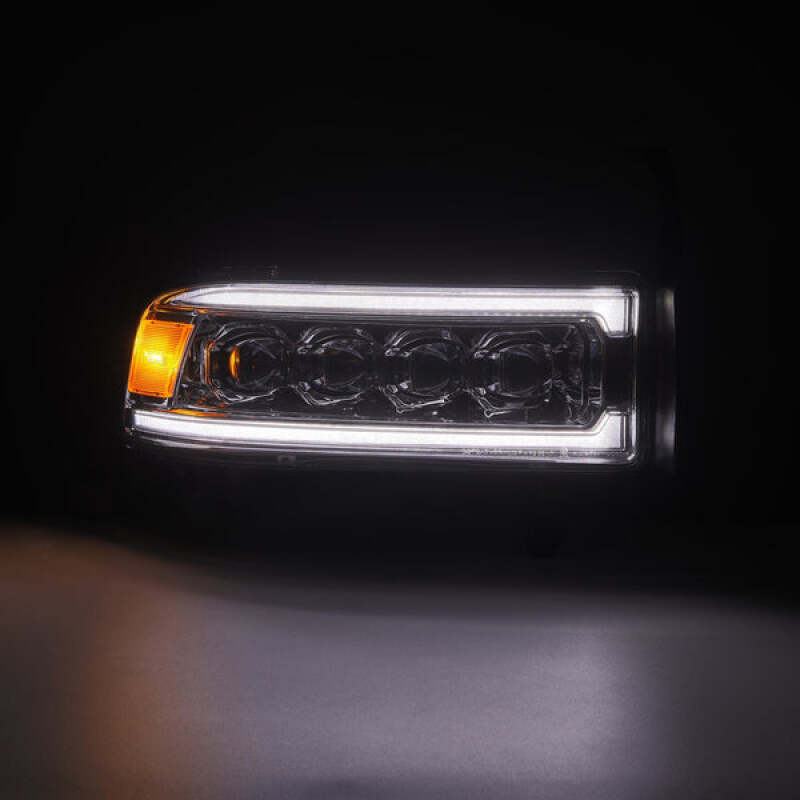 AlphaRex 94-01 Dodge Ram 1500 NOVA LED Headlights Chrome w/ Activ. Light Seq. Signal and SB DRL - 880351