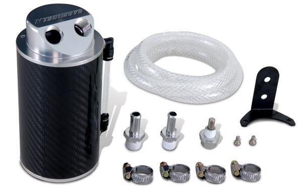 Mishimoto Universal Replacement Bracket Set for Baffled Oil Catch Can - Black - MMBCC-BKTS-BK