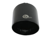 Load image into Gallery viewer, aFe Takeda 409 SS Clamp-On Exhaust Tip 2.5in. Inlet / 4.5in. Outlet / 7in. L - Black - 49T25454-B071