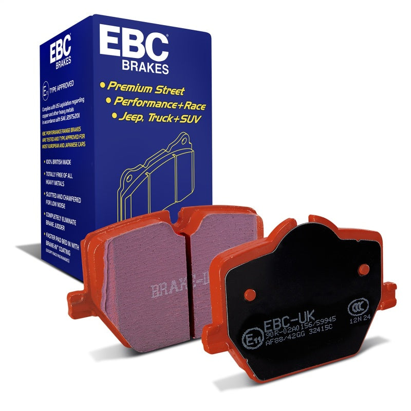 EBC 2019+ Toyota GR Supra (w/13.6in Rear Rotor) Redstuff Rear Brake Pads - DP32415C