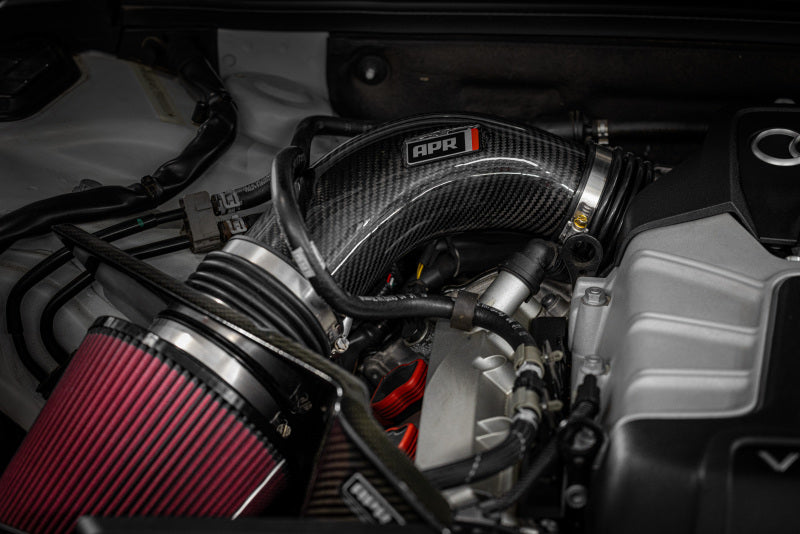APR 10-16 Audi S4/S5/14-17 Audi Q5/SQ5 (B8) 3.0T Carbon Fiber Throttle Inlet Pipe - CI100037-A