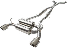 Load image into Gallery viewer, aFe Takeda 2-1/2in 304SS Cat-Back Exhaust Infiniti G37 08-13/Q60 14-15 V6-3.7 w/ Polished Tips - 49-36103-P