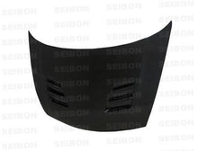 Load image into Gallery viewer, Seibon 06-10 Honda Civic 4 Door JDM / Acura CSX (FD1/2/3/5) TS-Style Carbon Fiber Hood - HD0607HDCV4DJ-TS
