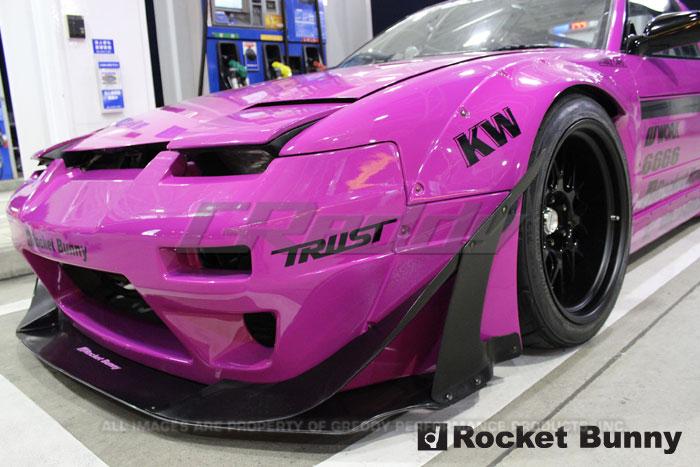 GReddy 89-93 Nissan 240SX Full Rocket Bunny 180/240SX Wide Body Aero Kit w/ Wing - 17020380