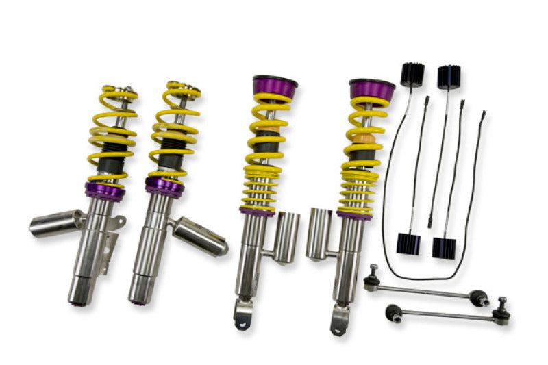 KW Coilover Kit V3 Porsche 911 (997) Turbo Coupe w/ PASM (Must Deactivate PASM) - 35271034