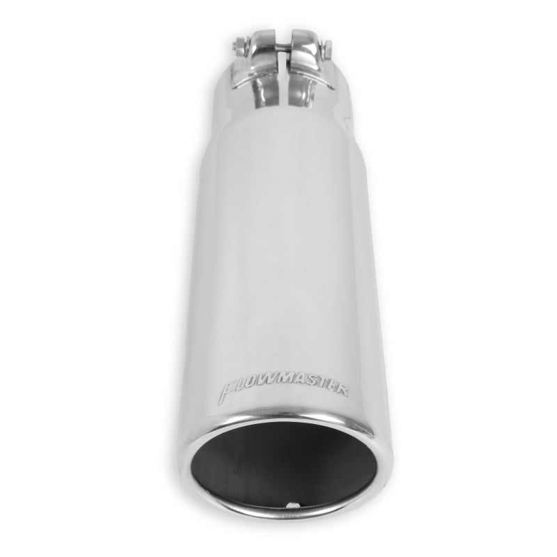 Flowmaster 3.5in.X 12in.X 3in.SS Tip Straight Roll - 15363