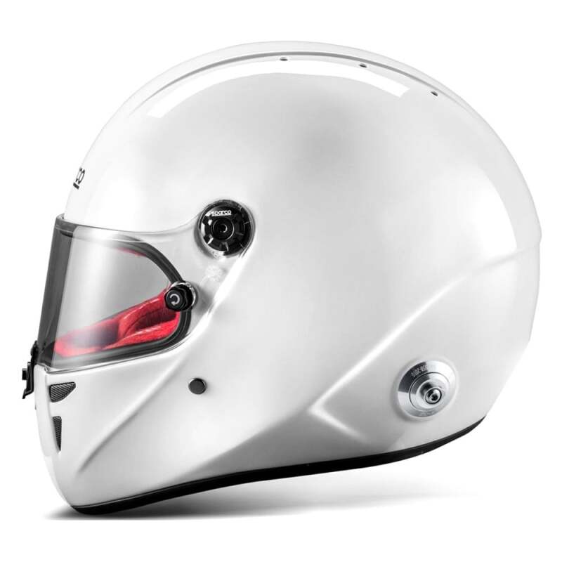 SPARCO Stealth RF 8859 Helmet - Medium Large - White/Red - BRH0007B0W090ML