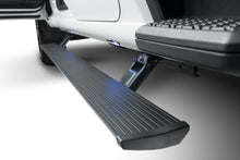 Load image into Gallery viewer, AMP Research 19-21 Chevy Silverado 1500 Crew Cab PowerStep Plug N Play - Black (w/OEM Illumination) - 76254-01A