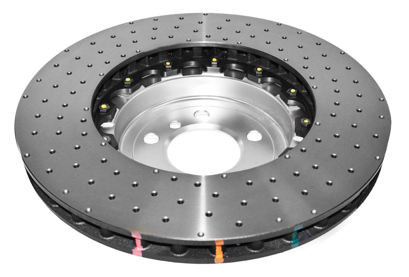 DBA 18-20 BMW M240i xDrive M Perf (w/370mm Front Rotor) Front 5000 Series Drilled Rotor w/Silver Hat - DBA52286SLVXD
